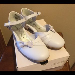 NIB, Christie & Jill, White Dress Shoes, Size 13